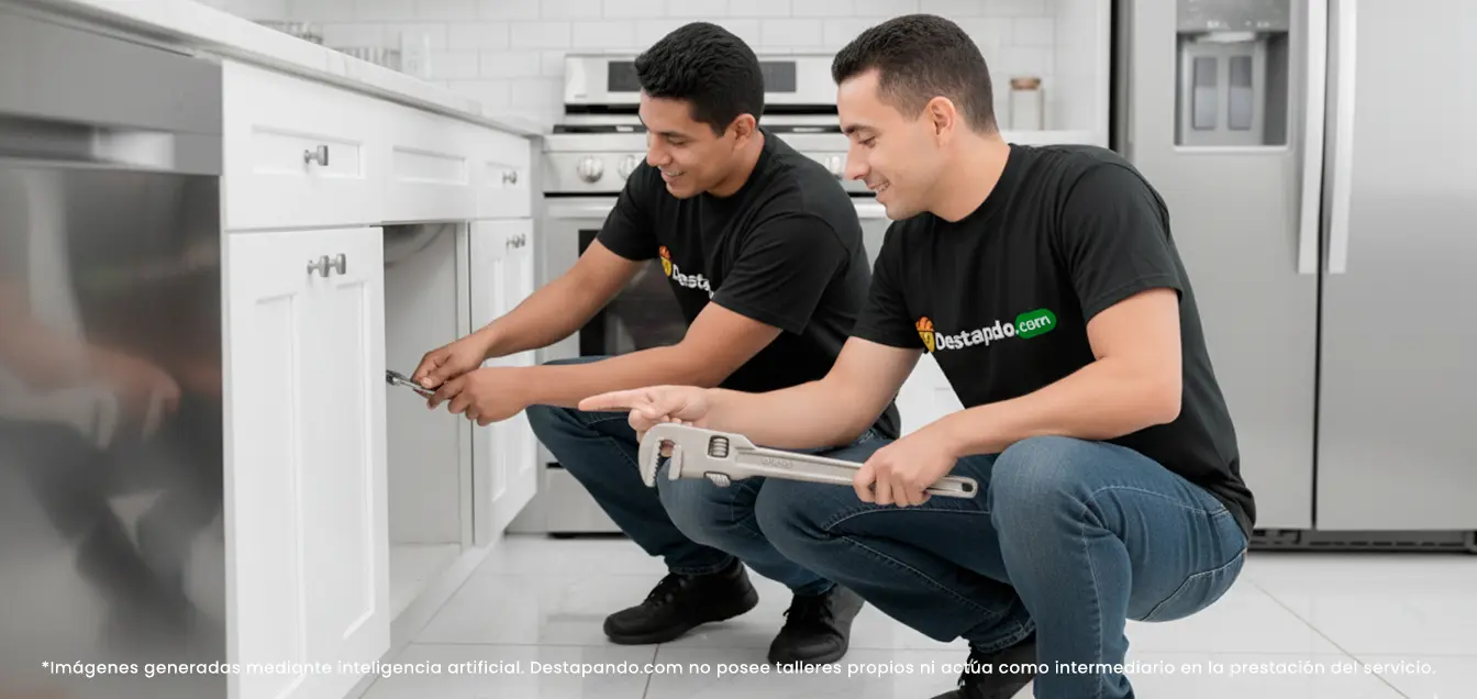 Profesional de Destapando.com trabajando