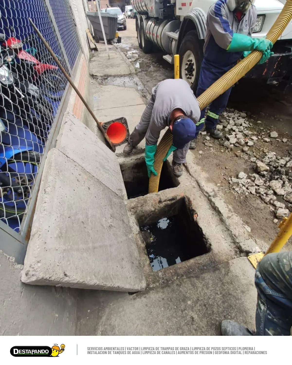 Limpieza de Trampa de Grasa en Cartagena
