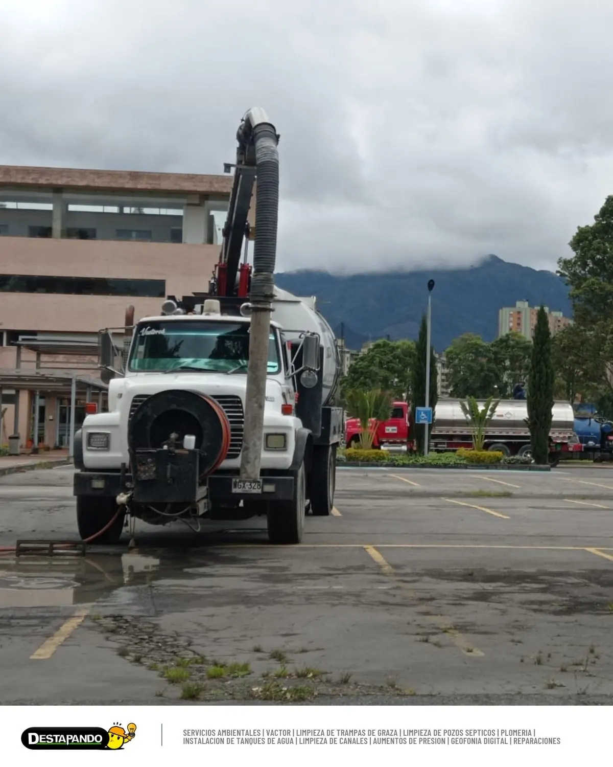 Alquiler de camión Vactor en Bogotá