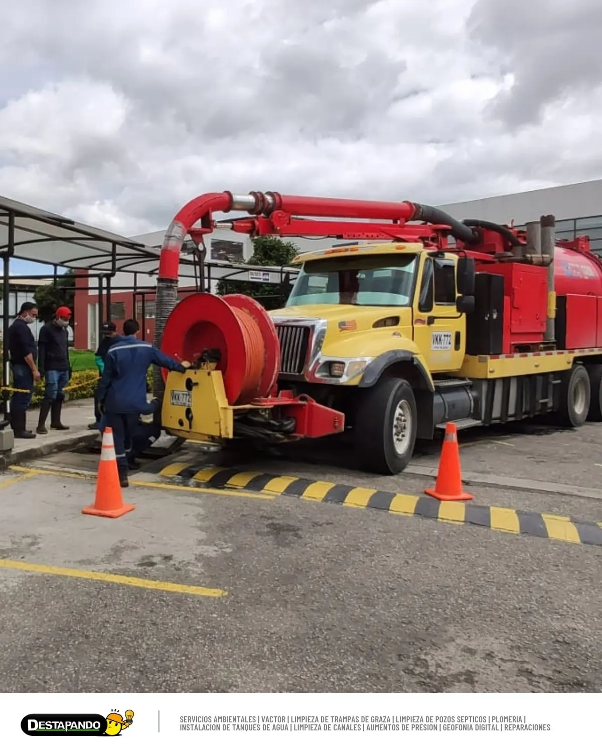 Vactor tipo acueducto en Bogotá
