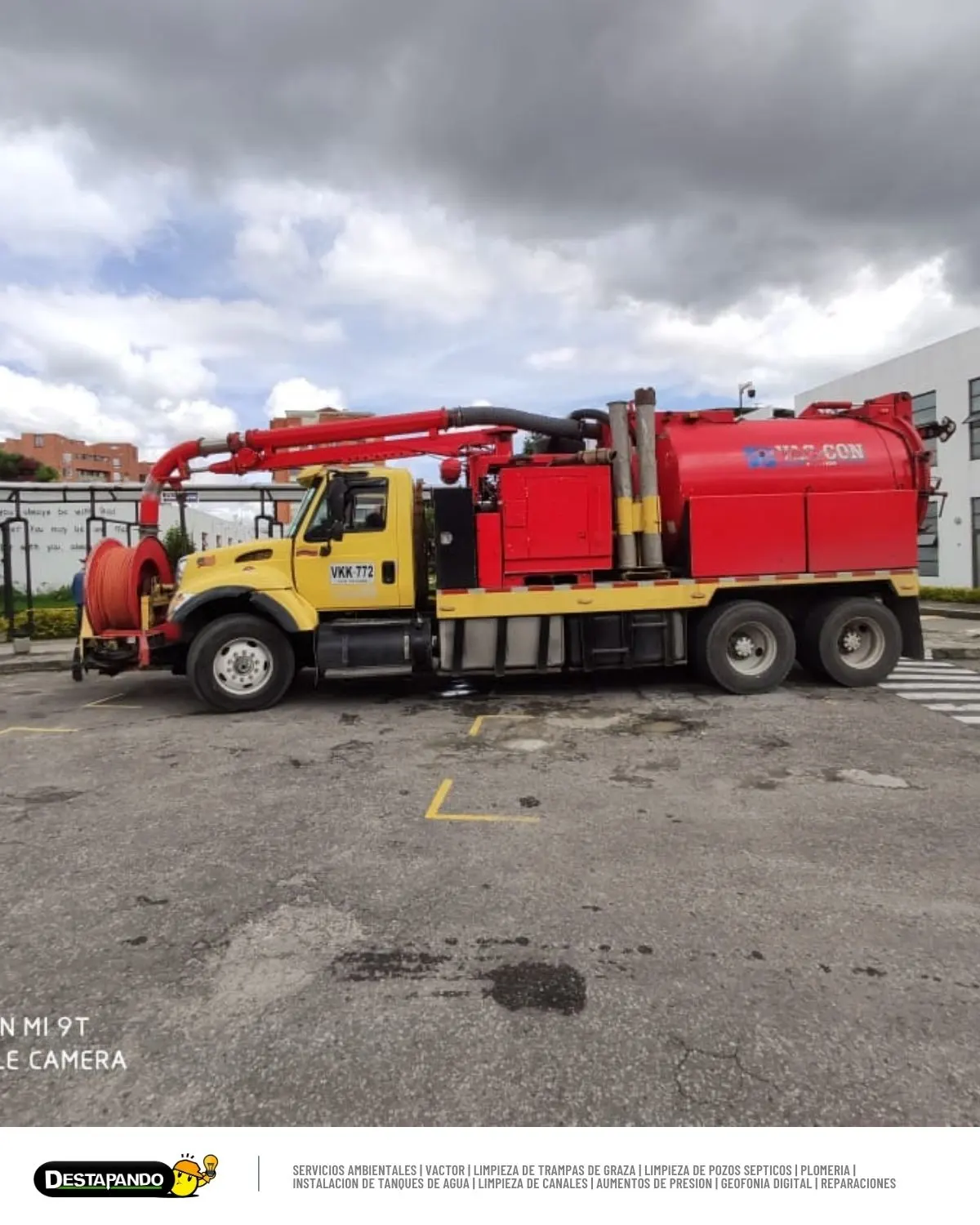 Sistema de alta presión Vactor en Bogotá