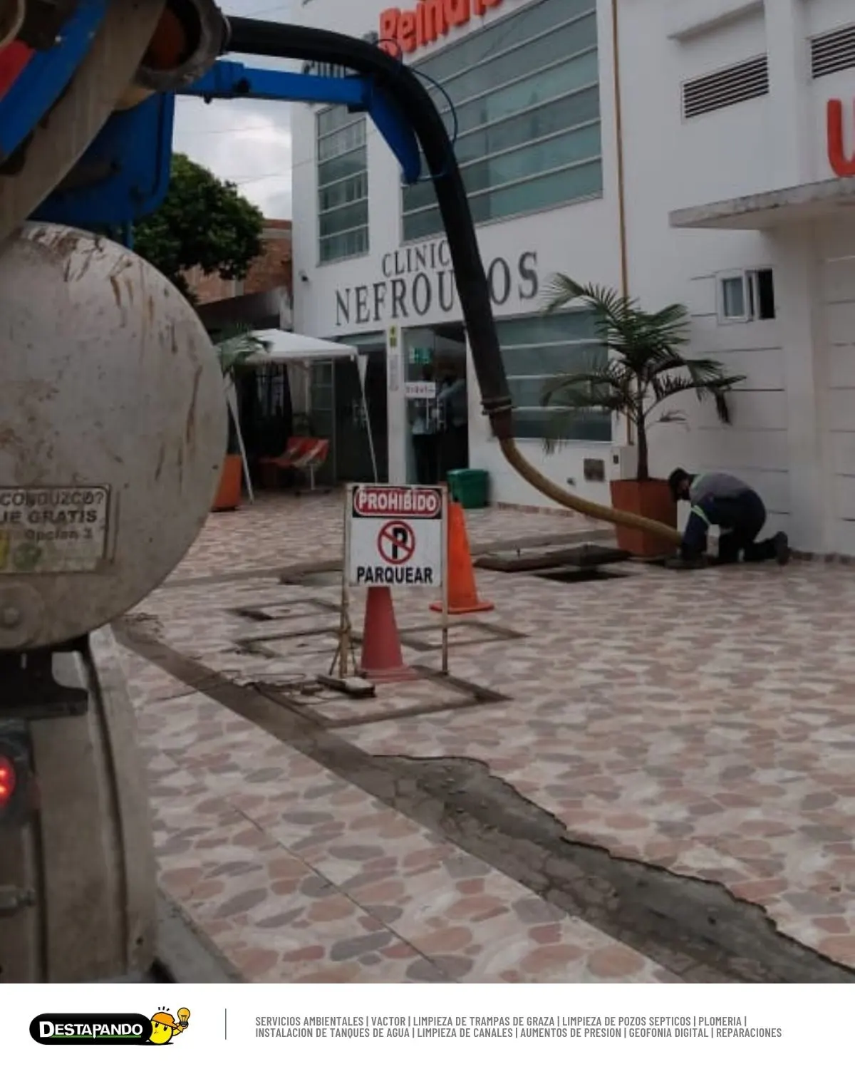 Lavado de trampa de grasa en Bogotá - Proyecto 5