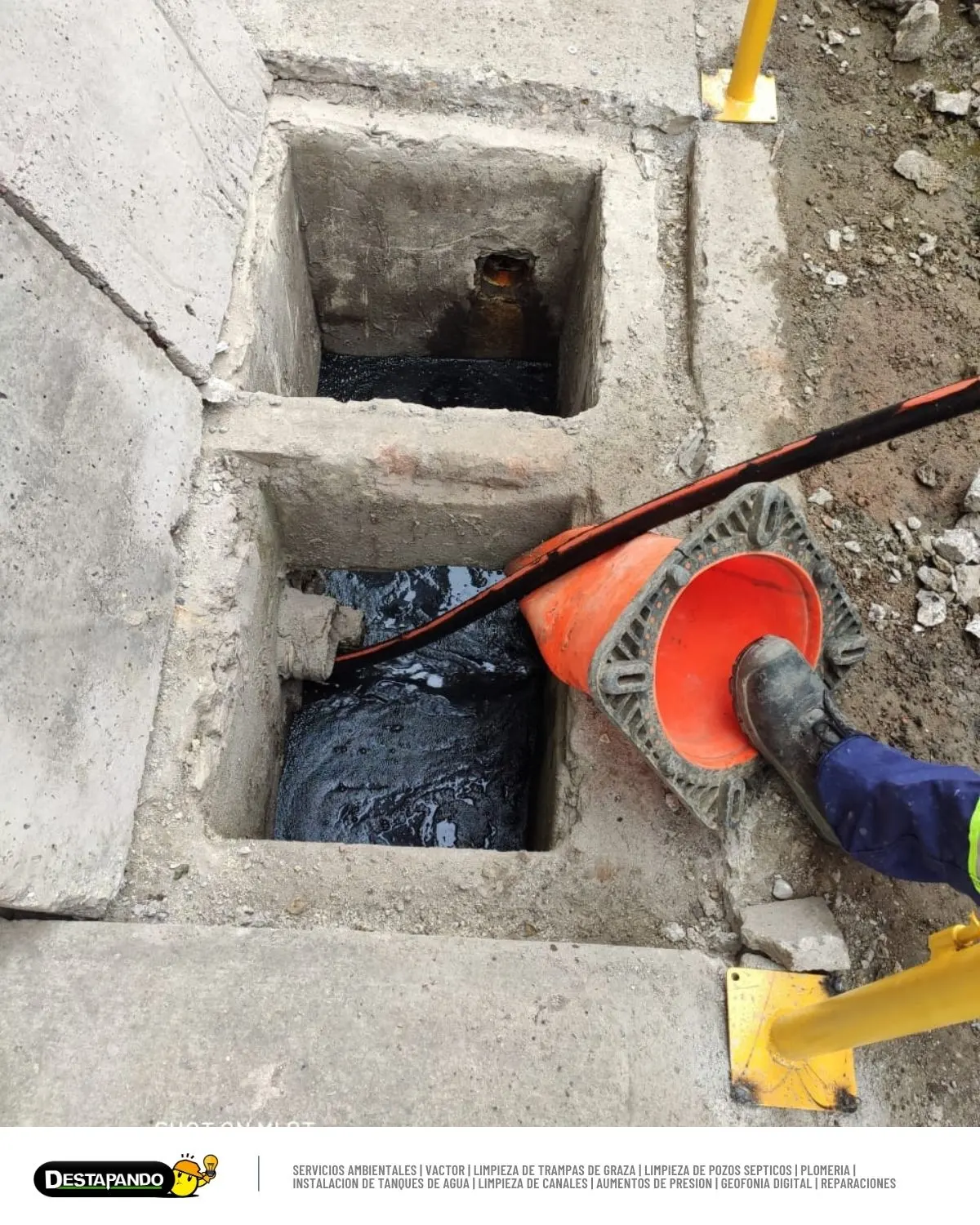 Lavado de trampa de grasa en Bogotá - Proyecto 15