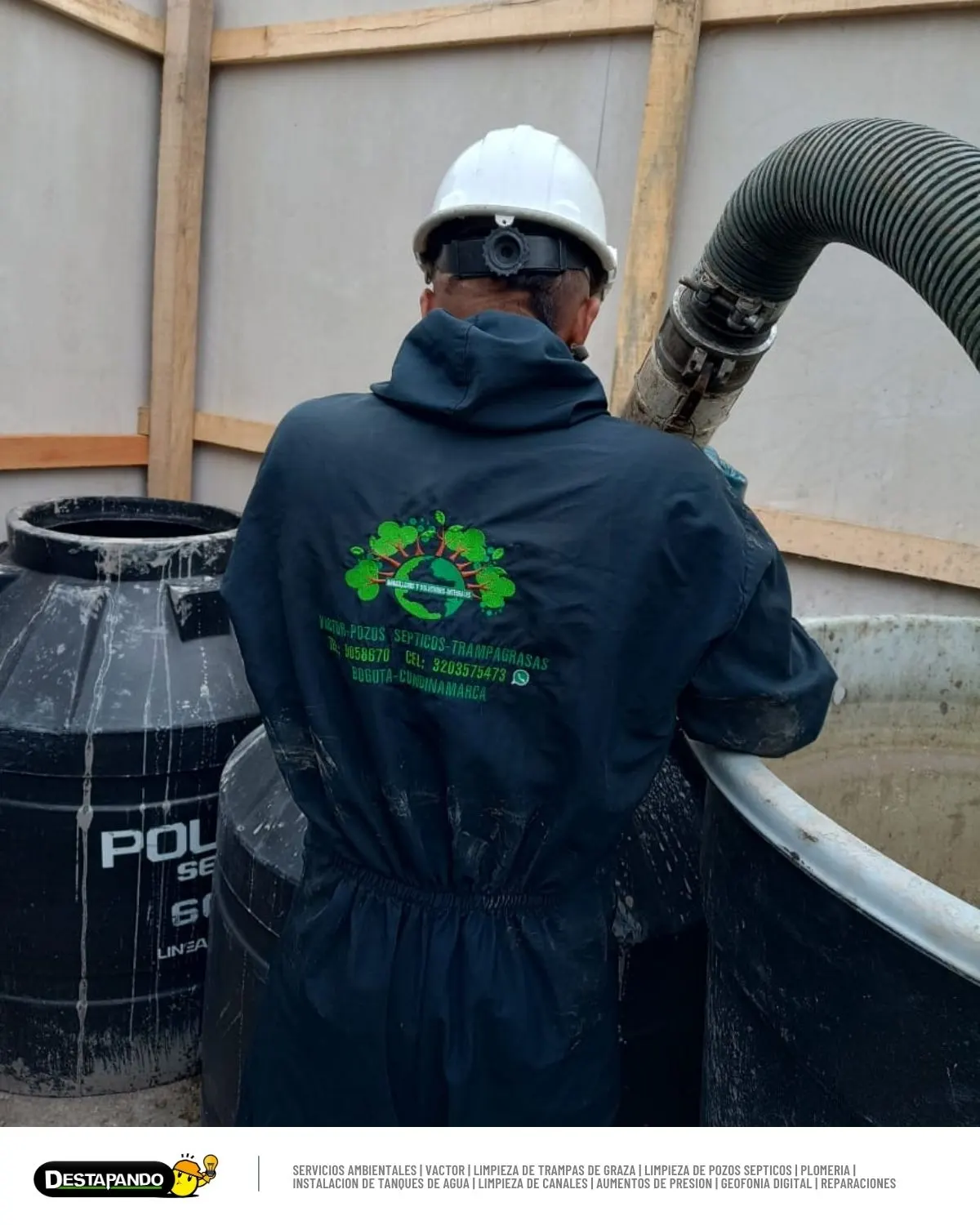 Mantenimiento de trampa de grasa en Bogotá - Proyecto 22