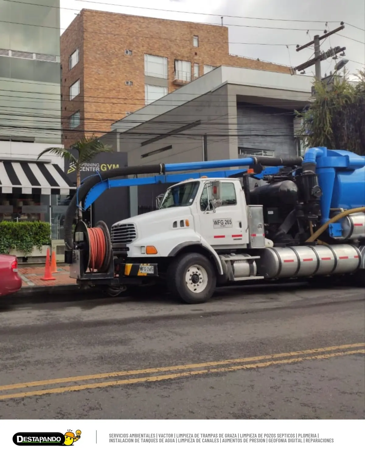 Equipo de succión y presión en Bogotá - Proyecto 3