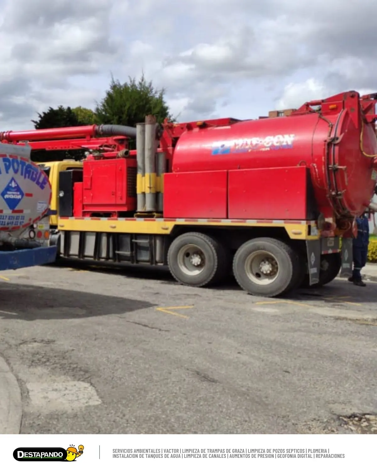 Camión de succión Vactor en Bogotá - Proyecto 8