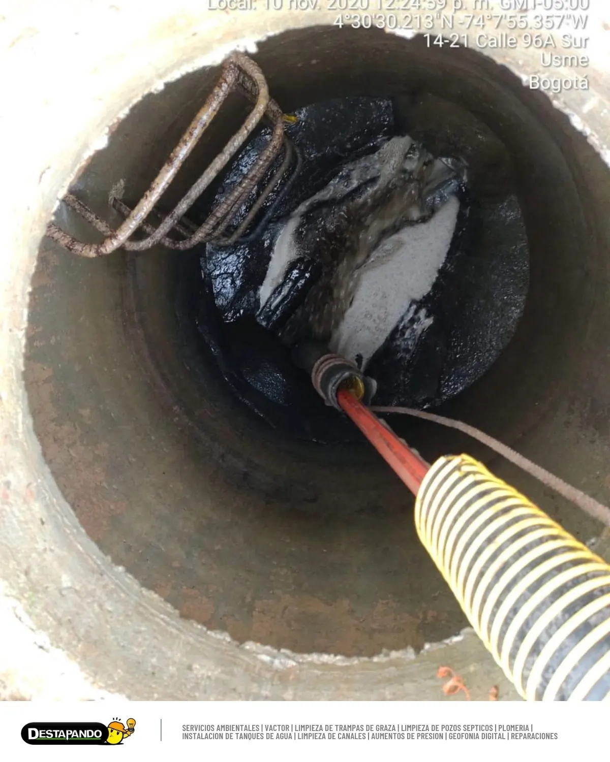 Servicio de Vactor 24 horas en Bogotá - Proyecto 19