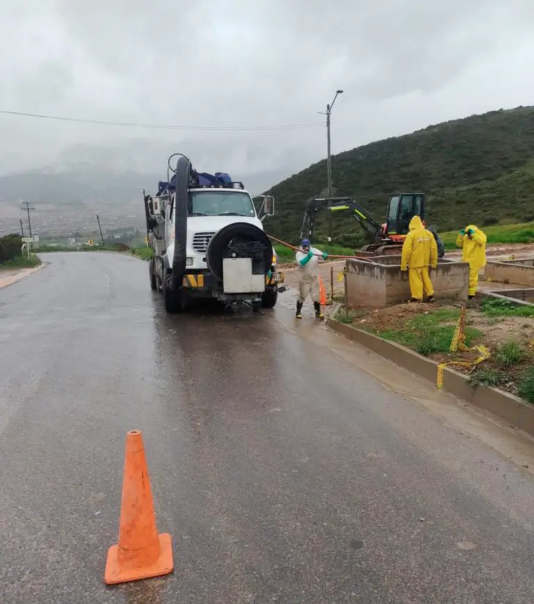 Camión de succión Vactor en Bogotá - Proyecto 28